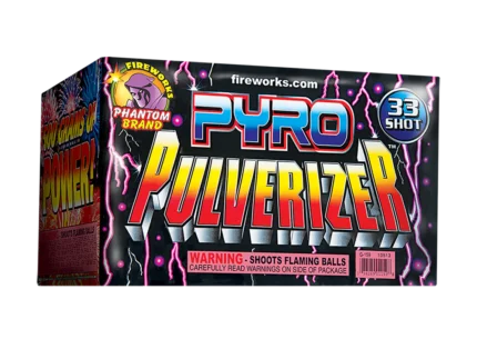 Pyrotechnic Pulverizer, 33 Shot G-159