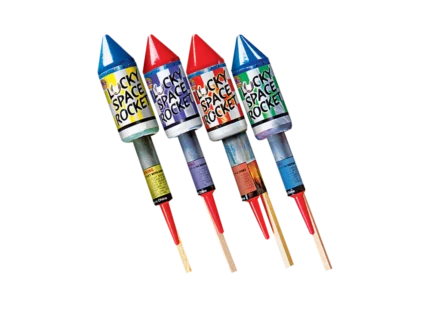 Lucky Space Rocket, 1 Pkg.