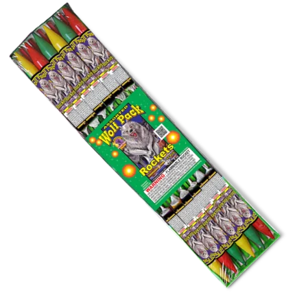 6 Oz Wolf Pack Rockets, 12 pc