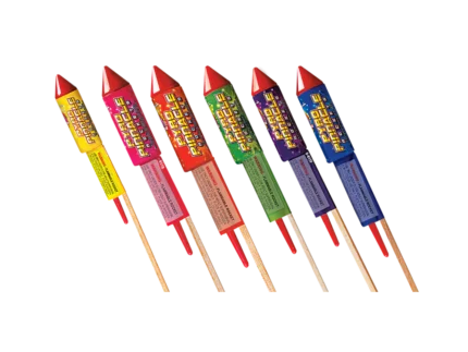 Pyro Pinnacle Rockets, 6 rockets