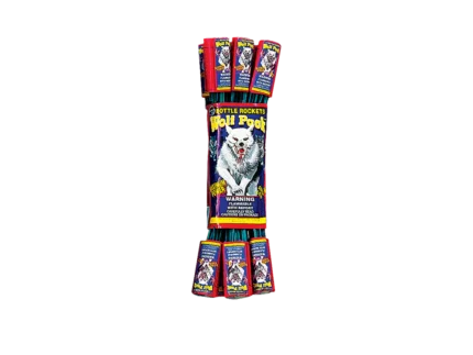 Wolf Pack Bottle Rockets, 144 pc